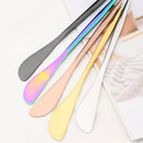 Axyaa Gold Stainless Steel Cutlery Set of 6 Butter Cheese Dessert Knives