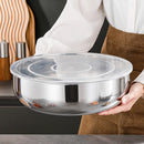 Axyaa Stainless Steel Mixing Bowls for Dough Kneading, Pasta Making, Soups & More