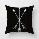 Axyaa Geometric Portrait Pillowcase - Stylish Home & Office Cushion Cover
