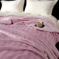 Axyaa Big Bubble Fur Grade I Blanket - 430g Blanket for Office, Nap, Student Dorm