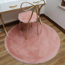 Axyaa Faux Fur Plush Suede Carpet: Soft, Fluffy Rug for Kids, Game Room, or Bedroom