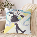 Axyaa 40*40 Hatsune Miku Pillow Cover Set for Stylish Bed Decor