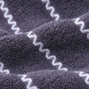 Axyaa Luxury Soft Embroidered Beach Towel - Super Absorbent and Quick Dry