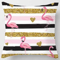 Axyaa Yellow Pink Pattern Square Pillowcase Home Decoration Cushion Cover