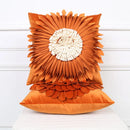 Axyaa Floral Velvet Cushion Cover - Girl's Heart Style Plush Pillowcase - Home Decor