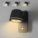 Axyaa Touch Dimmer LED Wall Lamp: Adjustable 3-CCT Brightness Sconce