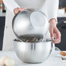 Axyaa Stainless Steel Mixing Bowl with Scale for Kitchen Cooking