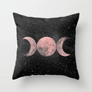 Axyaa Moon & Sun Decorative Pillow Case for Home Sofa Chair Decor