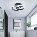 Axyaa LED Aisle Ceiling Light: Modern Nodic Home Lighting for Bedroom, Living Room, Balcony