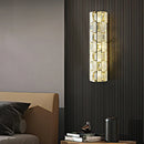 Axyaa Crystal Wall Lamp: Elegant LED Lighting for Luxury Living Room, Bedroom, Dining Room