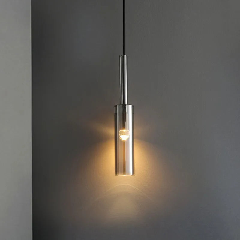 Axyaa Nordic Copper Crystal Pendant Lights - Modern Luxury Indoor Lighting