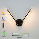 Axyaa 7W LED Wall Light with Remote Control & Magnetic Mount