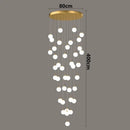 Luxury Nordic Villa Chandelier - Axyaa Living Room Hanging Lights