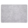 Axyaa Khaki Leather Placemats Set for Dining Table, Waterproof & Non-Slip Mats