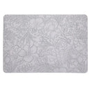 Axyaa Khaki Leather Placemats Set for Dining Table, Waterproof & Non-Slip Mats