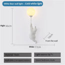 Polar Bear LED Sconce Wall Light for Kid's Room Decor - Axyaa