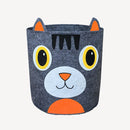 Axyaa Cotton Animal Storage Basket for Kids Toys and Clothes