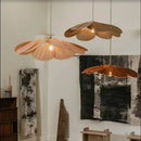 Axyaa Petal Pendant Light: Colorful Chandelier for Dining, Living Room, Bedroom