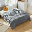 Nordic Cotton Throw Blanket | Axyaa Summer Quilt for Home Decor & Sofa