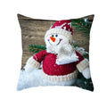 Snowman Pillow Cover Winter Home Decor Cushion Covers by Axyaa