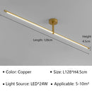 Axyaa LED Strip Wall Lamp for Bathroom Bedroom Study Room Lighting
