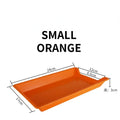 Axyaa Large Rectangular Skewer Tray for BBQ and Fried Skewers