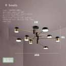 Axyaa Nordic Spider Jewel Chandelier Black Pendant Light LED