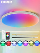 Axyaa Smart RGB Wifi Ceiling Light Panel for Alexa Google Home