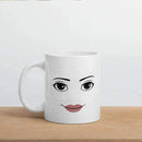 Axyaa Gamer Face Mug | Funny Man & Woman Faces Coffee Cup