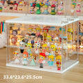 Axyaa Action Figure Mystery Box Display Stand Doll Holder Organizer