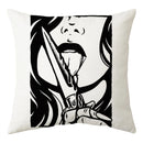 Axyaa Halloween Ghost Skull Pumpkin Decorative Pillow Cover 45X45CM