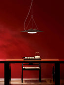 Axyaa Vintage Ash Wood Pendant Light - LED Indoor Lighting for Dining and Bedroom