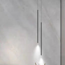 Axyaa Minimalist Pendant Lights: Gold/Black Adjustable Chandeliers for Bedroom, Living, Dining Room
