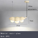 Axyaa Pea Glass Ball LED Pendant Chandelier
