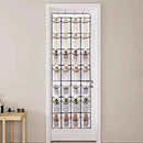 Axyaa 24-Pocket Over the Door Shoe Organizer Mesh Pockets Storage
