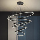 Axyaa LED Chandelier Pendant Lamp for Bedroom and Living Room Decor