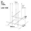 Axyaa Modern Minimalist Black Gold Ceiling Pendant Light 2026 LED Dimmable Lamp