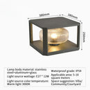 Axyaa Solar Villa Column Light: Creative, Waterproof LED for Outdoor Garden and Hotel