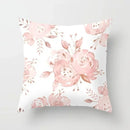 Axyaa Flower Pattern Decorative Art Pillowcase 45*45 Throw Pillows Home Decor
