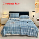 Axyaa Solid Color Flannel Blanket for Office, Naps & Cozy Comfort