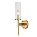 Axyaa Nordic Copper LED Wall Lamp for Bedroom Living Room Hotel Balcony
