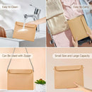 Axyaa Silicone Makeup Bag Set with Chain, Brush Holder & Sponge Holder