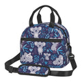 Axyaa Cartoon Koala Lunch Bag: Insulated Thermal Tote for Women & Girls, Adjustable Strap