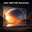 Axyaa 4K HD Android14 Magcubic Projector 290ANSI BT5.4 WiFi6 Outdoor Cinema Portable