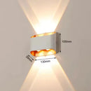 Axyaa LED Aluminum Wall Lamp for Indoor & Outdoor Lighting
