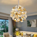 Axyaa Modern Pendant Chandeliers Staircase LED Lighting for Living Room