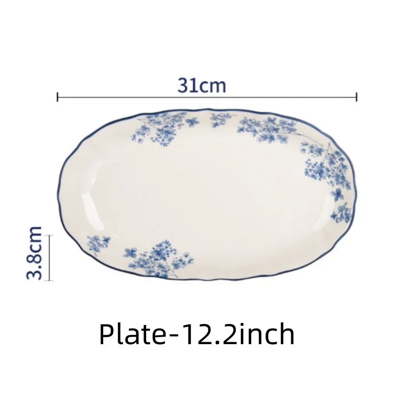 Axyaa Ceramic Tableware Set for Parties and Daily Meals