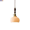 Axyaa Modern Ceramic Copper Chandelier Pendant Lights for Home Decor