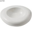 Axya Ceramic Dinner Plate Set - Solid Color Tableware for Restaurant and Home