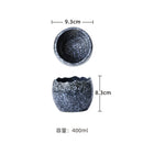 Axyaa Ceramic Eggshell Bowl Set Molecular Cuisine-inspired Tableware